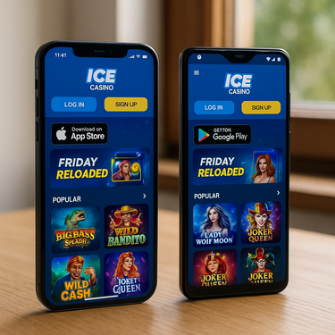 ICE Casino - Aplikacje mobilne iOS Android - Instalacja