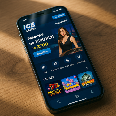 ICE Casino - Wersja mobilna - Smartfon Android iOS